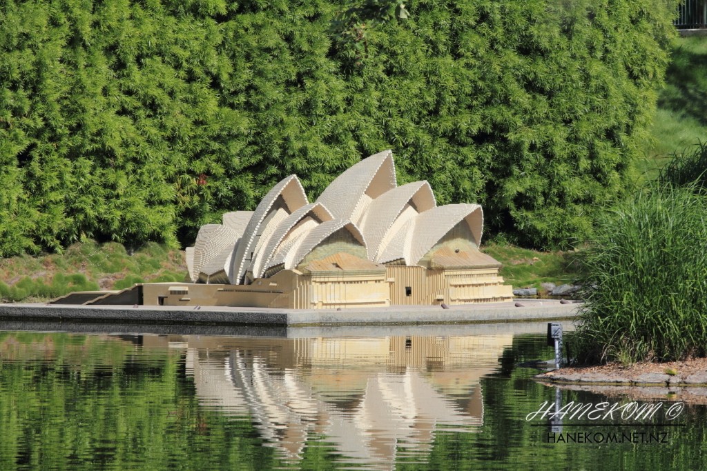 Sydney Opera House - In Lego Bricks; Legoland California.
